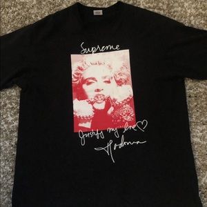 Supreme Madonna tee (see description)